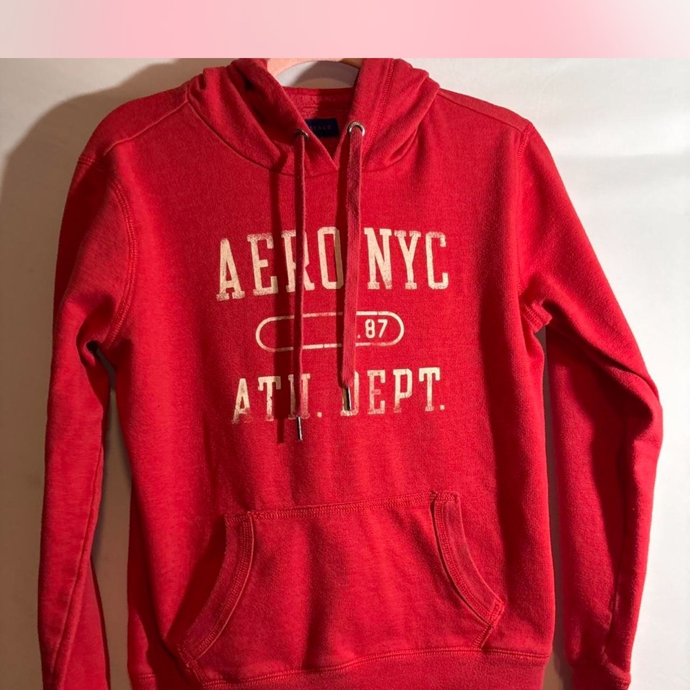 Aeropostale Red Graphic Men's Sweater